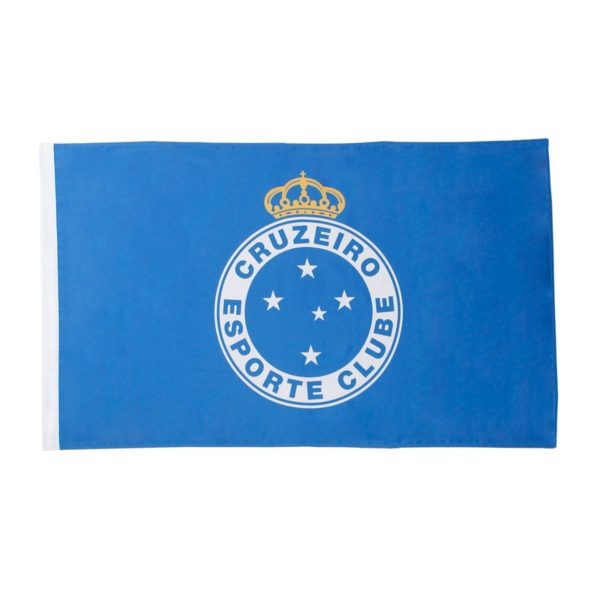 Bandeira Oficial - Torcedor 1,20 X 0,80 Cm. Cruzeiro