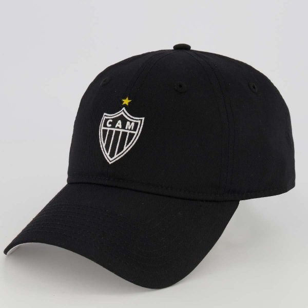 Boné New Era Atlético Mineiro Escudo Preto