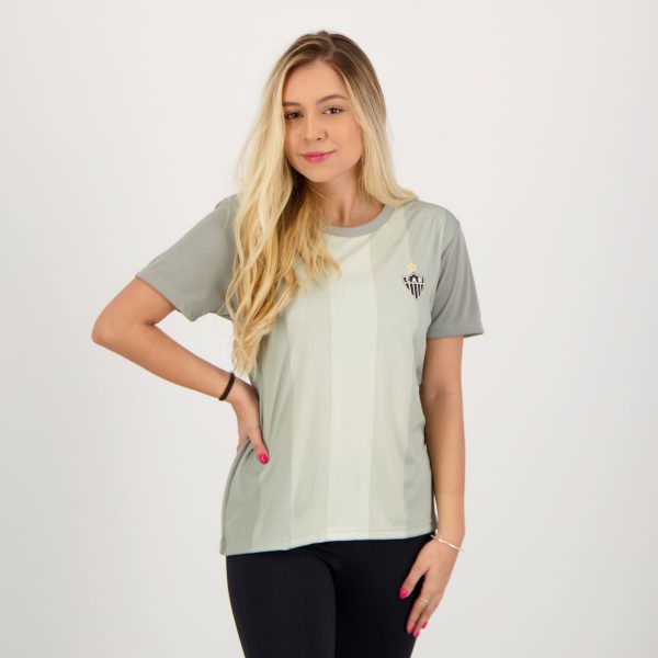 Camisa Atlético Mineiro Hovel Feminina Cinza