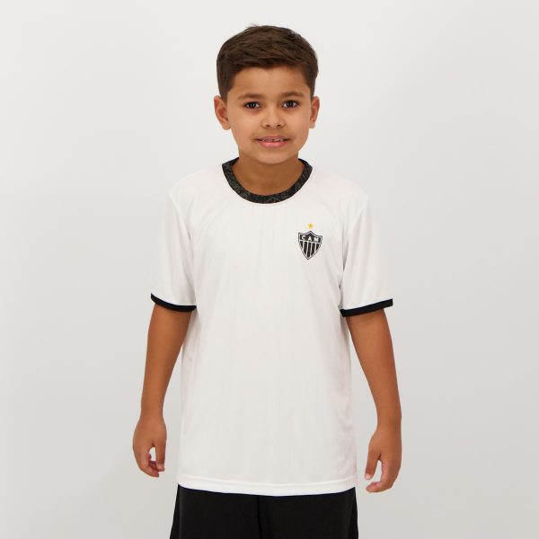 Camisa Atlético Mineiro Master Juvenil Branca