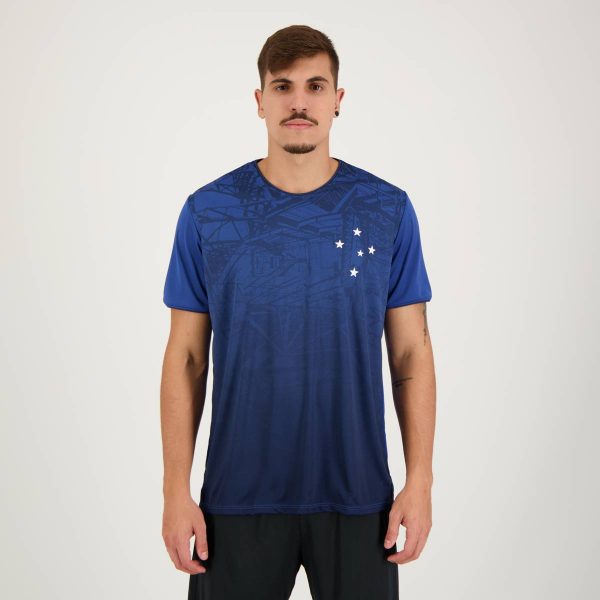 Camisa Cruzeiro Poetry Azul