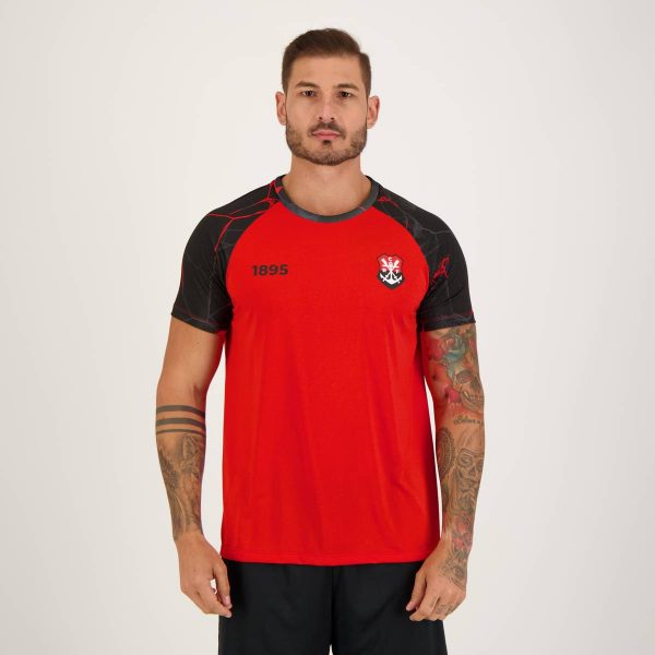 Camisa Flamengo Token Mescla Vermelha