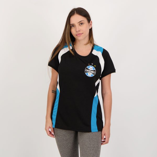 Camisa Grêmio Imortal Feminina Preta