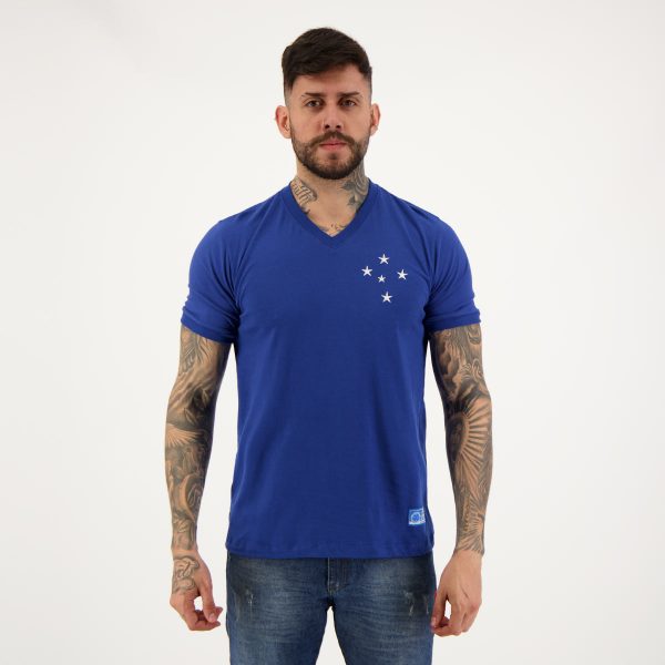 Camisa Home Cruzeiro 1976 Azul