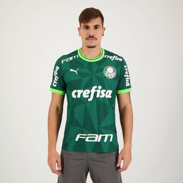 Camisa Puma Palmeiras I 2023 Com Patrocínio