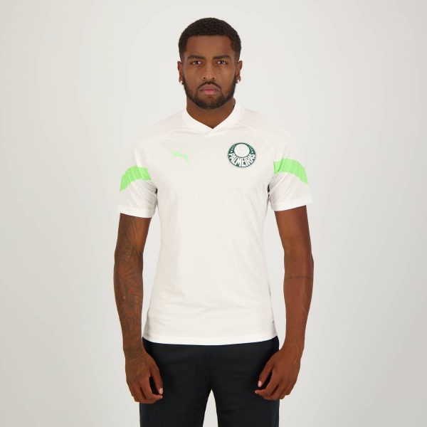 Camisa Puma Palmeiras Treino 2023 Branca