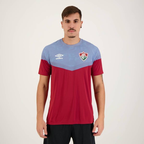 Camisa Umbro Fluminense Treino 2023 Vinho