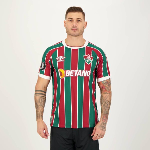 Camisa Umbro Fluminense I 2023 Libertadores