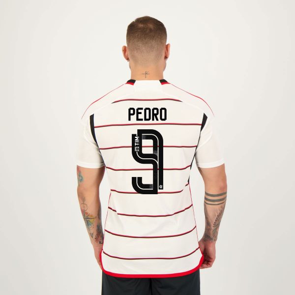 Camisa Adidas Flamengo II 2023 9 Pedro