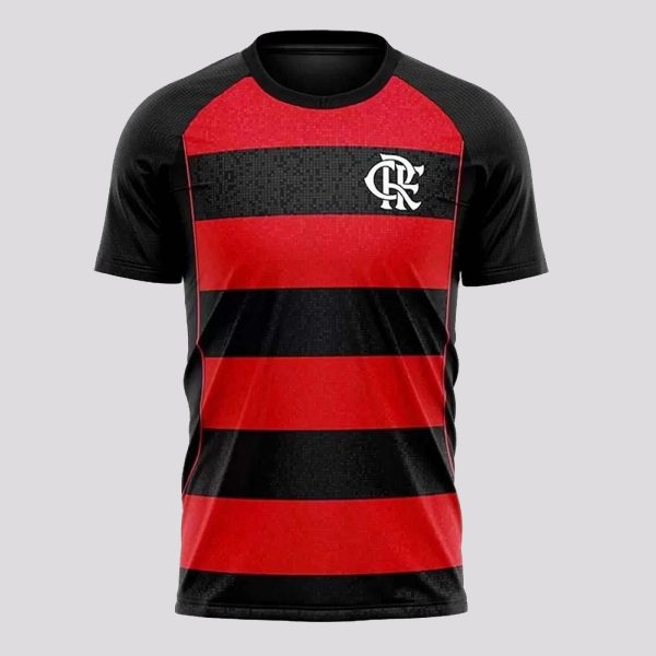 Camisa Flamengo Metaverse Vermelha e Preta