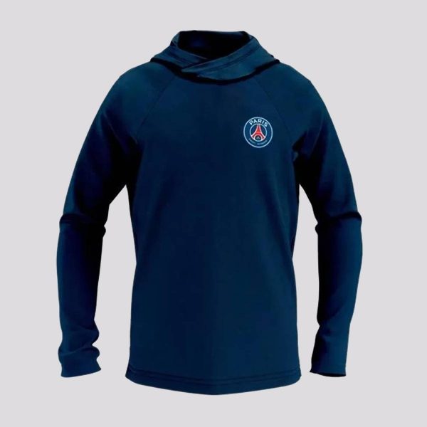 Camisa PSG Utter Manga Longa Infantil Azul Marinho