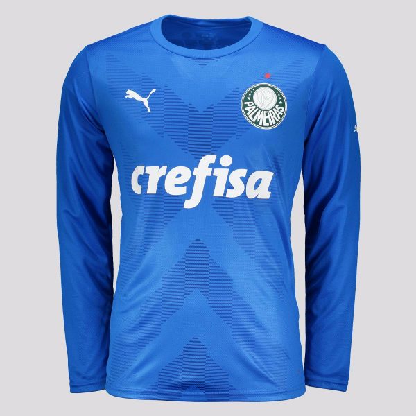 Camisa Puma Palmeiras Goleiro I 2023 Manga Longa