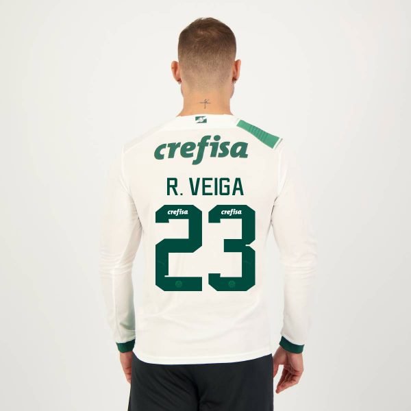 Camisa Puma Palmeiras II 2023 Manga Longa 23 R. Veiga