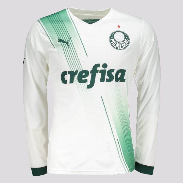 Camisa Puma Palmeiras II 2023 Manga Longa