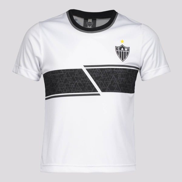 Camisa Atlético Mineiro Didactic Infantil Branca