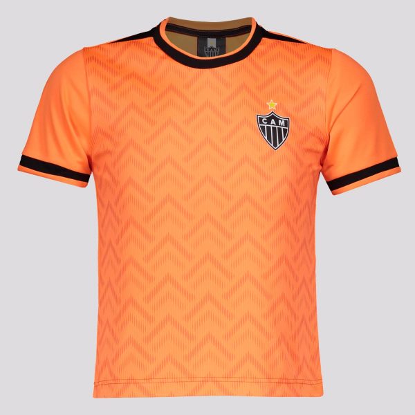 Camisa Atlético Mineiro Vitta Infantil Laranja