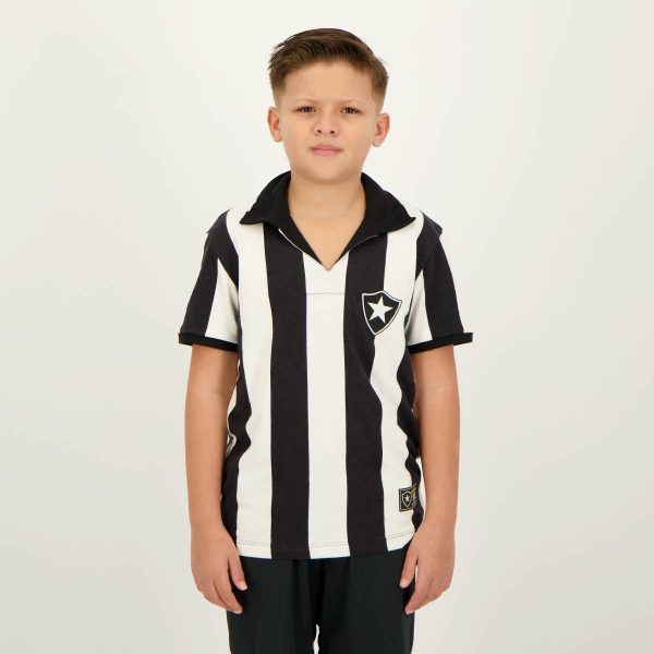 Camisa Botafogo Retrô 1962 7 Juvenil