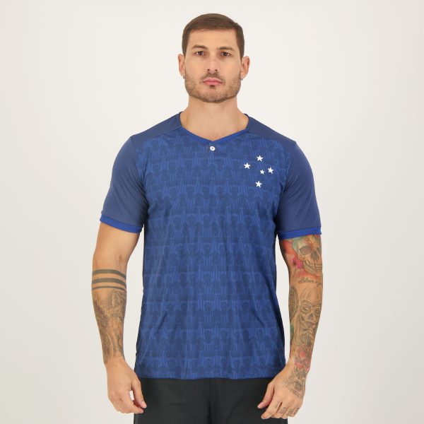 Camisa Cruzeiro Jess Azul Marinho