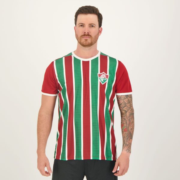 Camisa Fluminense Epoch Branca Vinho e Verde