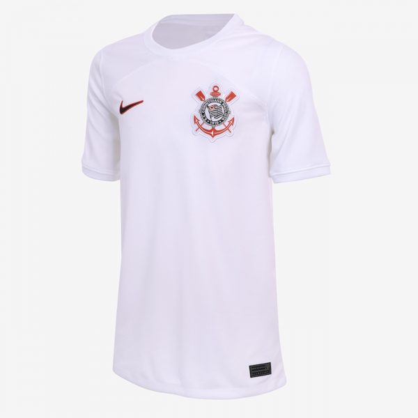 Camisa Nike Corinthians I 2023/24 Torcedor Infantil