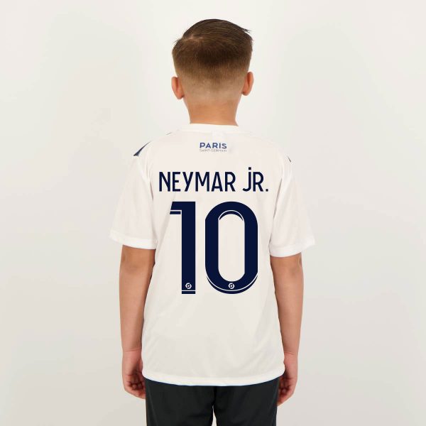 Camisa PSG Cap 10 Neymar JR Branca