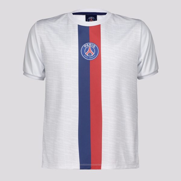 Camisa PSG Illuvium Infantil Branca