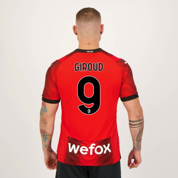 Camisa Puma Milan Home 2024 9 Giroud