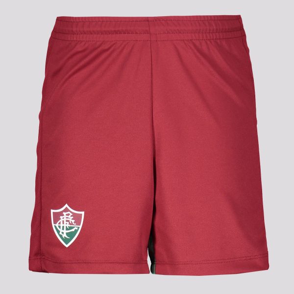 Bermuda Fluminense Method Infantil Vinho