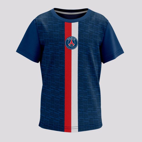 Camisa PSG Illuvium Infantil Azul Marinho