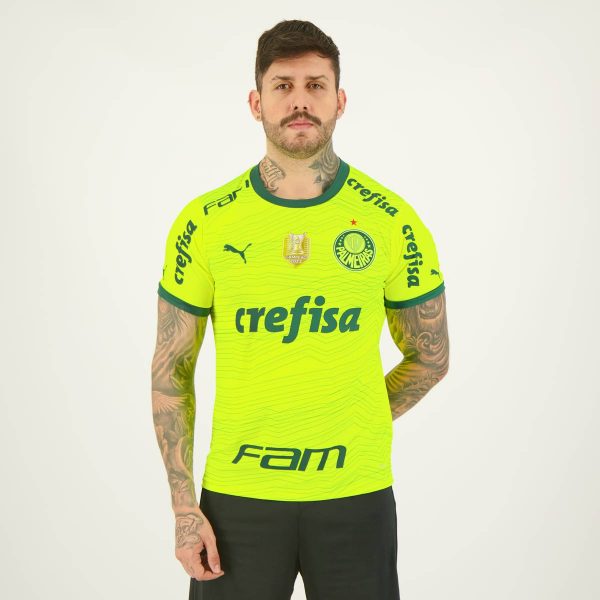 Camisa Puma Palmeiras III 2023 Campeão Brasileiro