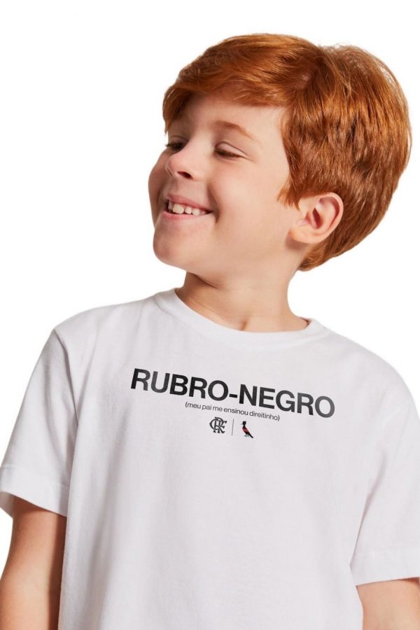 Infantil - Camiseta Meu Pai Me Ensinou Reserva Mini Branco