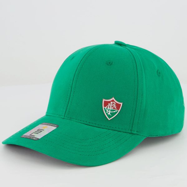 Boné Fluminense Logo Silk Verde