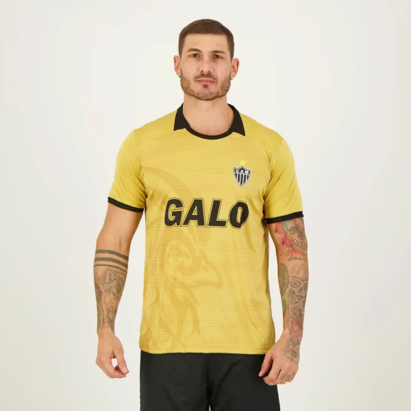 Camisa Atlético Mineiro Chalkboard Dourado