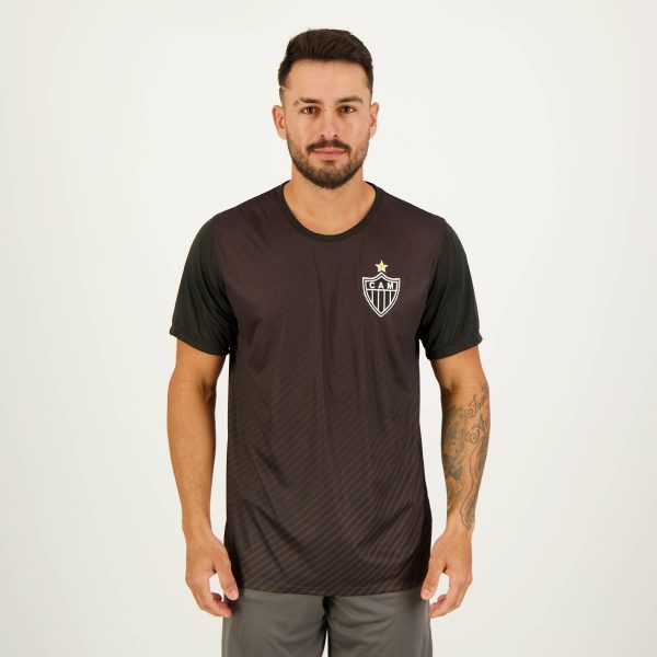 Camisa Atlético Mineiro Esportiva Preta