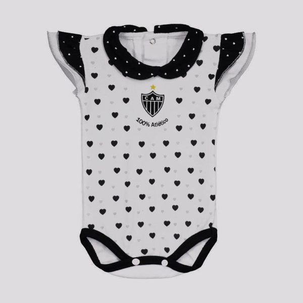 Body Atlético Mineiro Heart Feminino