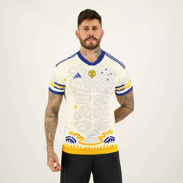 Camisa Adidas Cruzeiro Consciência Negra 2023