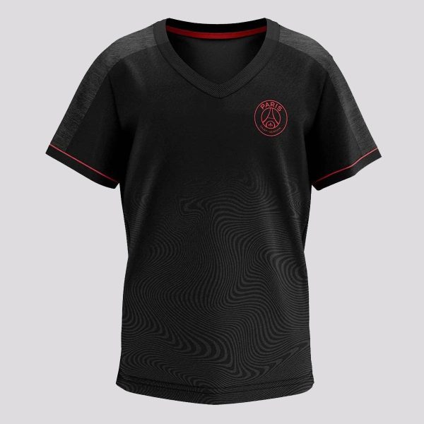 Camisa PSG Polygon Infantil Preta