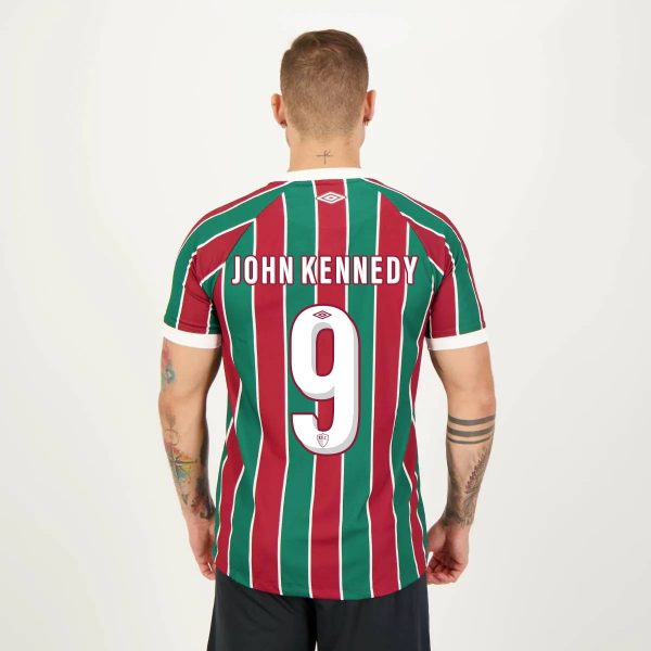 Camisa Umbro Fluminense I 2023 9 John Kennedy