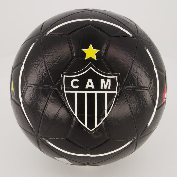 Bola Atlético Mineiro Logo Campo Preta