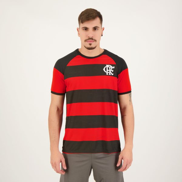 Camisa Flamengo Modify Preta e Vermelha