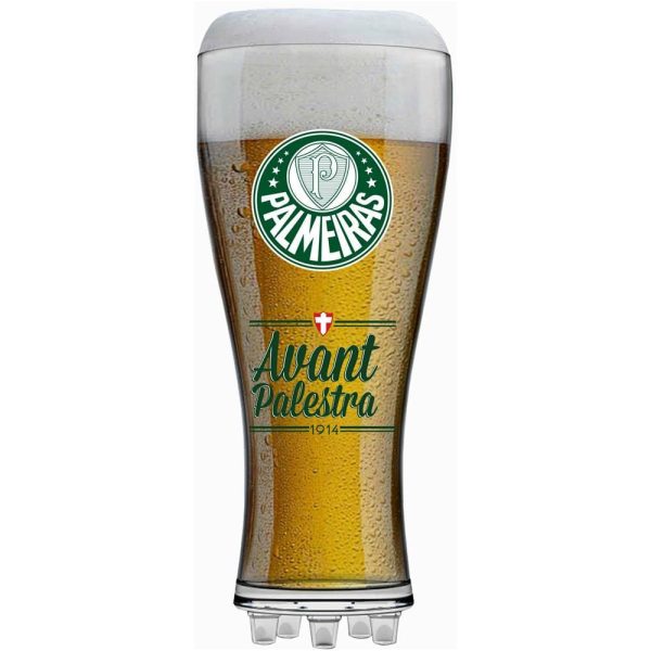 Copo para Cerveja Globimport Chuteira Palmeiras 8603417 - 370 ml