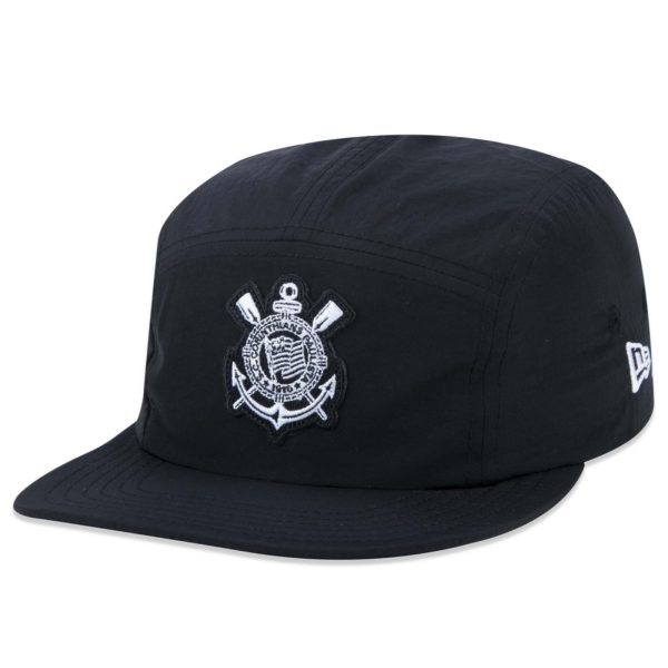 Boné New Era Camper Strapback Corinthians Preto