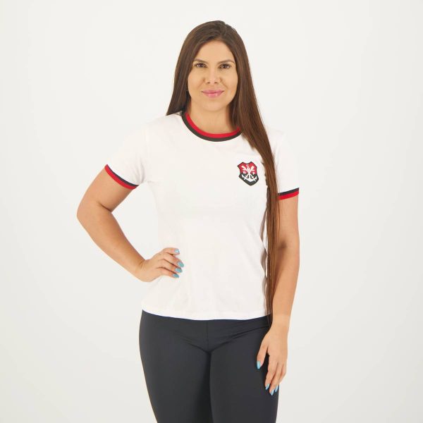 Camisa Flamengo High Feminina Branca