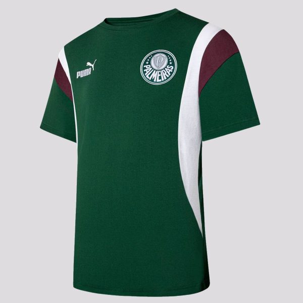 Camisa Puma Palmeiras FTBL Archive Juvenil Verde