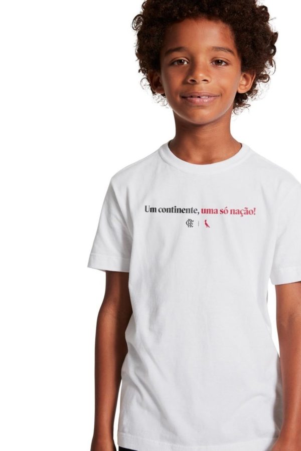 Infantil - Camiseta Uma Só Nação Reserva Mini Branco