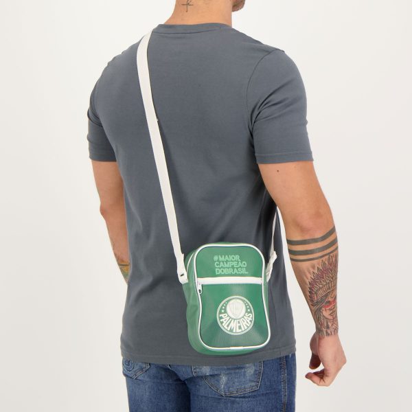 Bolsa Shoulder Palmeiras Maior Campeão do Brasil Verde