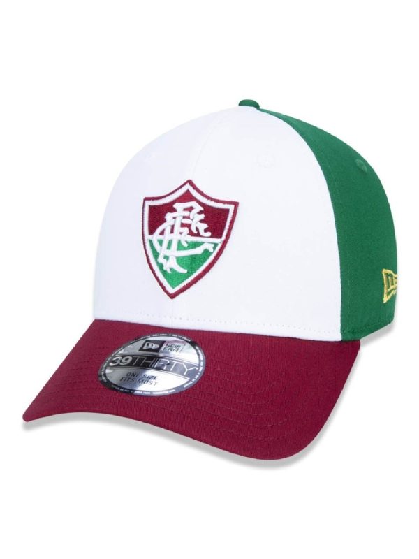 Boné New Era 39thirty Fluminense Branco/Verde