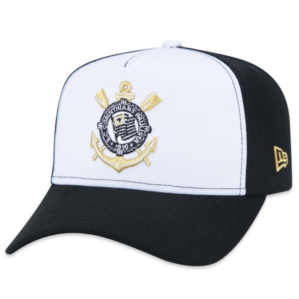 Boné New Era 9forty A-frame Snapback Corinthians Branco