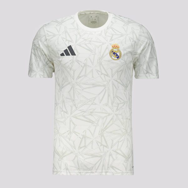 Camisa Adidas Real Madrid Pré Jogo 2025