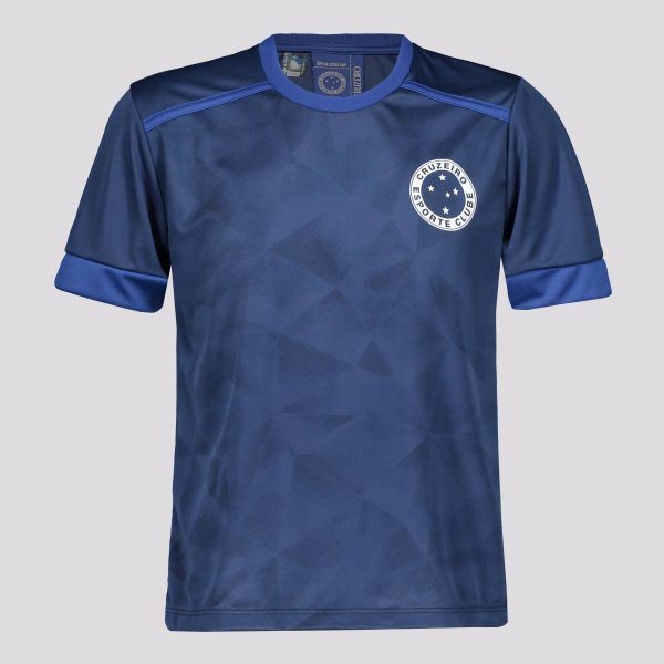 Camisa Cruzeiro Panoramic Infantil Marinho